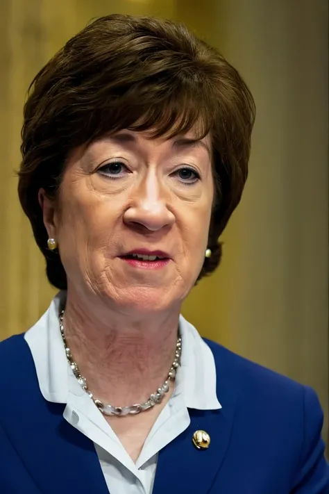 susan collins <lora:senate_037_susan_collins:0.65> , face closeup, face focus, shirt, formal, suit, collared shirt, white shirt, jacket,
capitol hill at background,
best quality, masterpiece, HDR, professional, studio quality, highres,