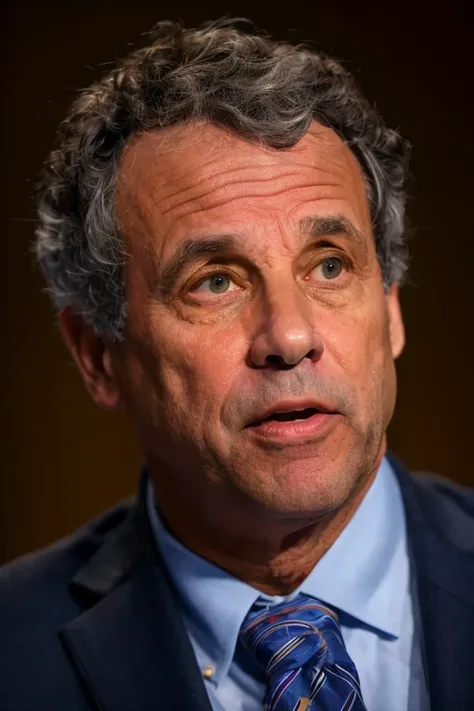 sherrod brown <lora:senate_069_sherrod_brown:0.65> , face closeup, face focus, shirt, formal, suit, collared shirt, white shirt, jacket,
capitol hill at background,
best quality, masterpiece, HDR, professional, studio quality, highres,