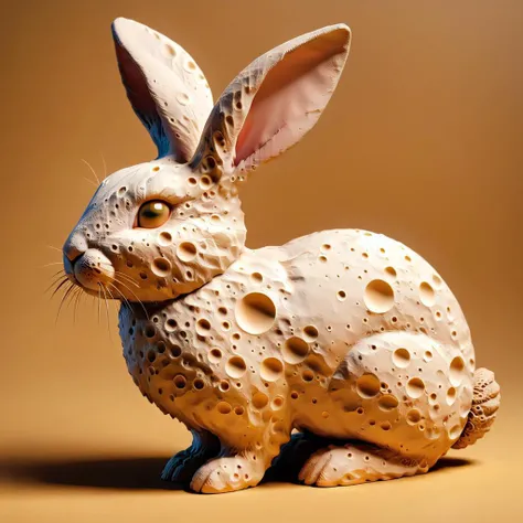 masterpiece, best quality, ais-lunar<lora:Lunar_Surface_SDXL:1>, rabbit