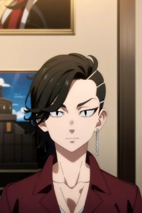 (best quality:1.1), (masterpiece:1.4), , looking at viewer, , , , , 1boy, solo, male focus, <lora:hajime_kokonoi:0.78>, hajime_kokonoi, black hair, black eyes, short hair, bangs