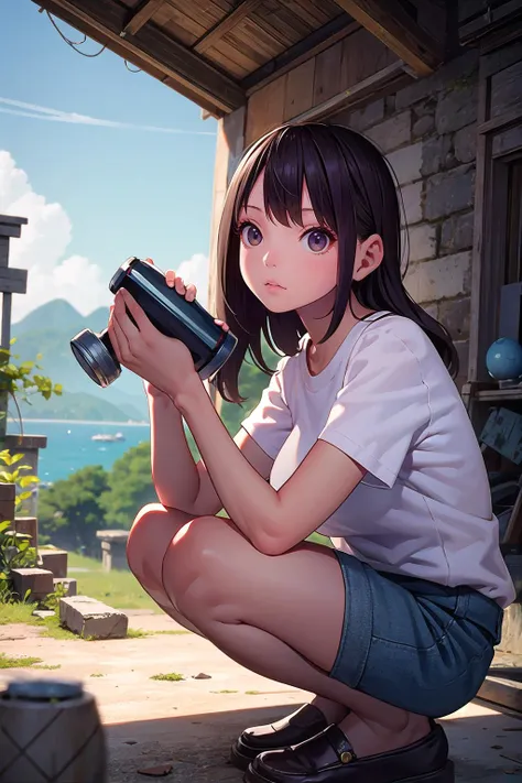 masterpiece, best quality,1girl,young girl,brown eyes,drill hair,tired _face,shiny skin,(nice leg line:1.3),thin waist,huge breasts,
BREAK
Explorers, island, creatures, ruins, discovery, adventure, mystery, danger, teamwork, wonder
BREAK
around crowd:1.1,depth of field,looking at viewer,squatting,from side,upper body