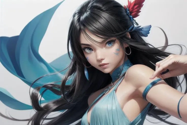 anime drawing Avatar (2009) [Re-released in China in 2021]<lora:add_detail:0.5>