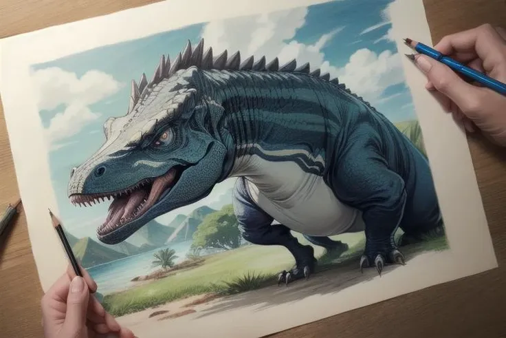 anime drawing Jurassic World: Dominion (2022)<lora:add_detail:0.5>