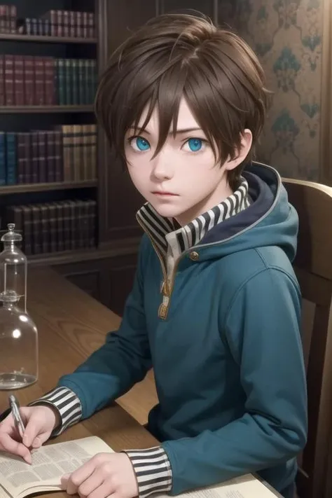 masterpiece, best quality, wallpaper, 1boy, solo, male focus, looking at viewer, , , anime coloring, , <lora:ryuu_akagami_no_shirayuki-hime:0.66>, ryuu_akagami_no_shirayuki-hime, brown hair, blue eyes, , science fiction hardboiled, High definition