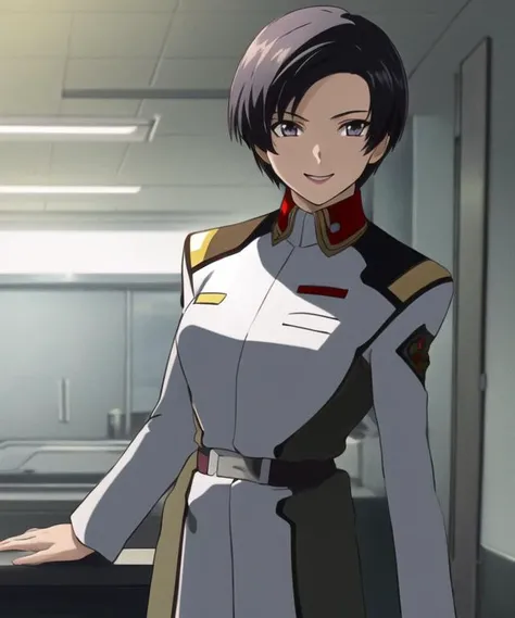 official art,extremely detailed CG unity 8k wallpaper, perfect lighting,Colorful, Bright_Front_face_Lighting, (masterpiece:1.0),(best_quality:1.0), ultra high res,4K,ultra-detailed, photography, 8K, HDR, highres, absurdres:1.2, Kodak portra 400, film grain, blurry background, bokeh:1.2, lens flare, (vibrant_color:1.2)
<lora:natarlebadgiruel:0.9>natarle badgiruel,1girl,large , standing, military uniform, looking at viewer, smile, 
CROWDED_STREET,