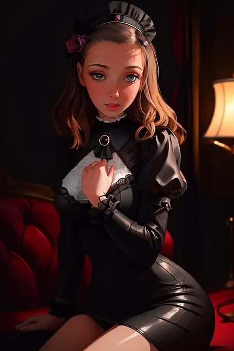DEN_lucie_wilde,
French Post card, wearing a Victorian steampunk dress sitting in a Victorian parlour house, glamour, Victorian, atmospheric Victorian steampunk,
bokeh, f1.4, 40mm, photorealistic, raw, 8k, textured skin, skin pores, intricate details <lora:epi_noiseoffset2:1>, epiCRealism <lora:ClothingAdjuster3:-1>