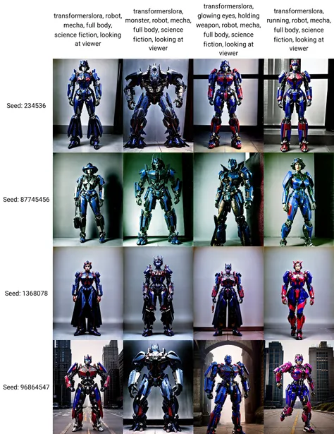 transformerslora,  robot, mecha, full body, science fiction, looking at viewer, <lora:TransformersLORA:0.7>, expressive , personal , creative , by Annie Leibovitz , Cindy Sherman , Richard Avedon , Yousuf Karsh , Vivian Maier