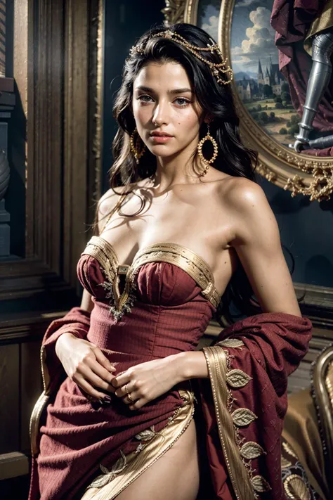a woman