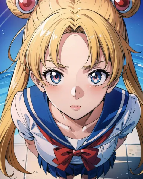 SMUsagiTsukino, <lyco:SMUsagiTsukinoV6:0.6>, 1girl, standing, solo, SMSchoolUniform, masterpiece, best quality, detailed face, detailed eyes, highres, <lora:add_detail:0.65>, masterpiece, best quality, perfect composition