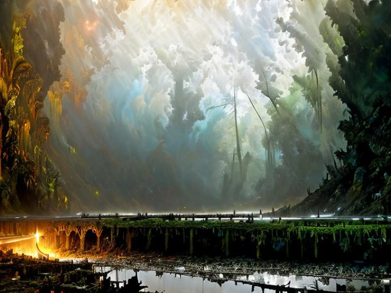 ((Jesus said, The Kingdom of the Father is like a certain ((man who wanted to kill a powerful man)), ((In his own house he drew his sword)) and ((stuck it into the wall)) in order to find out whether his hand could carry through, Then (((he slew the powerful man))))), epic, hyperdetailed 3d matte painting, cinemascope panoramic, awe inspiring, colossal, landscape, natural skin texture, muted colors, sharp focus, ((((cinematic look)))), insane details, intricate details, (clutter:1.3), (decay:1.3), (grit:1.3), (darkness), (grunge:1.3), (oozing pools of filth:1.3), art by greg rutkowski and by caravaggio and by moebius and by alphonse mucha and by David Teniers the Elder, analog style, reasonableDrink