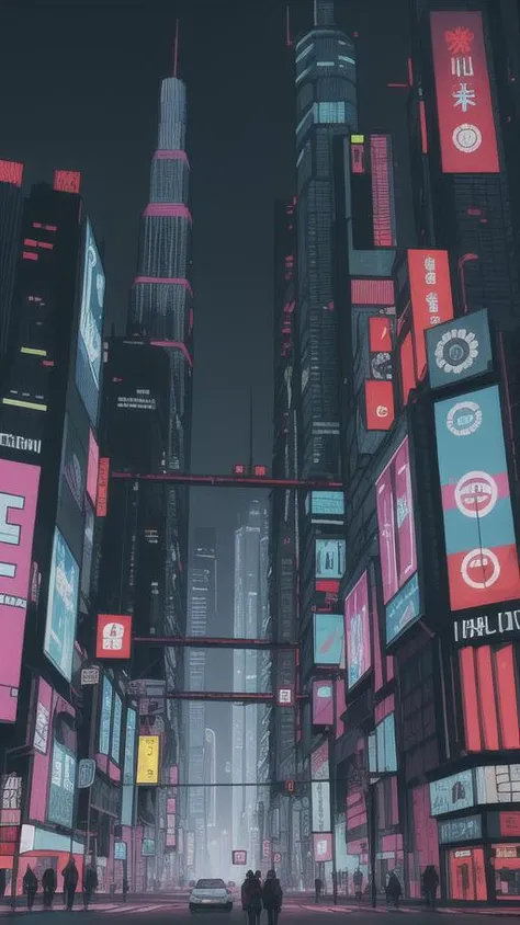 (cyberpunk city:1.5), Ephemeral, epic scale, (dark and broody:1.3), award winning artwork,trending on artstation,intricate details,8k,desktop wallpaper