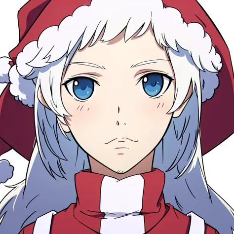 santa claus,  white hair, white facial hair, symmetrical eyes, <lora:fumo:0.8> fumo,  <lora:animemix_v3_offset:0.8> , <lora:3DMM_V12:0.8>, <lora:GoodHands-beta2:0.8>