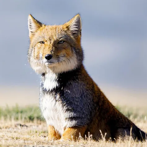 fox,<lora:Vulpes_ferrilata001:0.7>,<lora:add_detail:1>,<lora:boldline:-0.8>,<lora:noline:0.3>,looking at viewer,
Vulpes_ferrilata,
upper body,
prairie,sky,