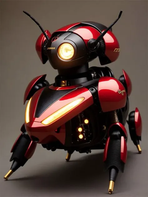 (extremely detailed CG octane render 8k wallpaper), full shot body photo of a (((sci-fi))) insects (robot) (((insect))), red details, gold details, bionic, pattern, ((electronic)), (((circuit board))), blueprint, schematic, a black hexagonal futuristic alien landscape in the background, ornate, shiny, polished, metallic, reflections, professional majestic oil painting by Ed Blinkey, Atey Ghailan, Studio Ghibli, by Jeremy Mann, Greg Manchess, Antonio Moro, trending on ArtStation, trending on CGSociety, Intricate, High Detail, Sharp focus, dramatic, by midjourney, realism, beautiful and detailed lighting, shadows, by Jeremy Lipking, by Antonio J. Manzanedo, by Frederic Remington, by HW Hansen, by Charles Marion Russell, by William Herbert Dunton