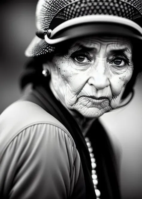 Close up portrait, ambient light, Nikon 15mm f/1.8G, by Lee Jeffries, Alessio Albi, Greg Rutkowski
