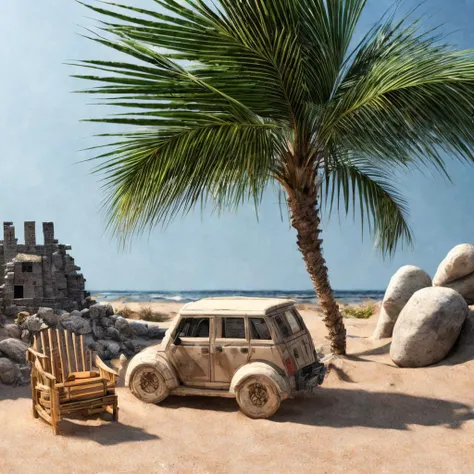RAW photo, 8k uhd, Analog style, (Masterpiece, Best Quality, Highres:1.3), dramatic, cinematic, BREAK,
(Isometric perspective:1.4) (Pixar style:1.2) (3D model render:1.3) of little (intricate:1.2) (ancient elven beach ruins:1.32), (deck chair, stairs, (palms:1.26), (car, rocks, sand (castle:1.11):1.1):1.1), (fence:1.02), ((overgrown:1.07) desert, sand, well, (campfire:1.15):1.05), ((white background:1.1), solid background, global illumination, raytracing, modeling, HDR, octane render, unreal render, miniature:1.2), (hyperdetailed, absurdres:1.1), BREAK,
<lora:more_details:1.0>