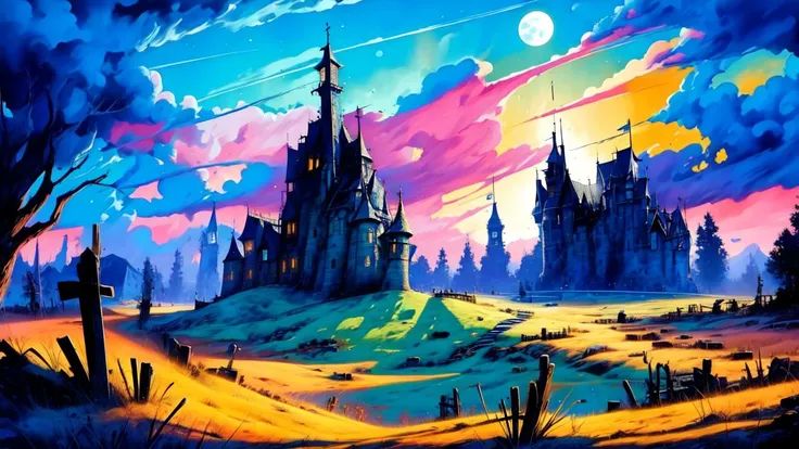 masterpiece,(best quality:1.3),
<lora:FantasyNightV1:1>,fantasy_night,Castle Moon,