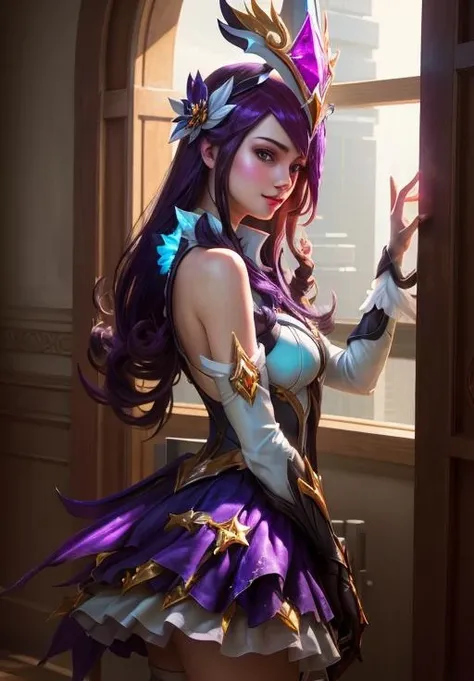 Ahri from league of legends, corpo inteiro, floresta branda, 8k, alta qualidade, detalhes, Rosto perfeito detalhado, olhos bonitos detalhados, Perfect hand detailed, dedos detalhados 8k bonitos femininos pequenos delicados, feminina bonita, ((vestindo roupa da Kochou Shinobu)), sorrindo para telespectador, Vista da diagonal superior,((usando roupas de Kochou Shinobu)), ((destaque nas 9 caudas da ahri)) , standingn, corpo inteiro, roupas de demon slayer corpo inteiro, alta qualidade, High Definition in Detail, ((obra prima)), dedos detalhados, dedos perfeitos, dedos delicados, dedos femininos
