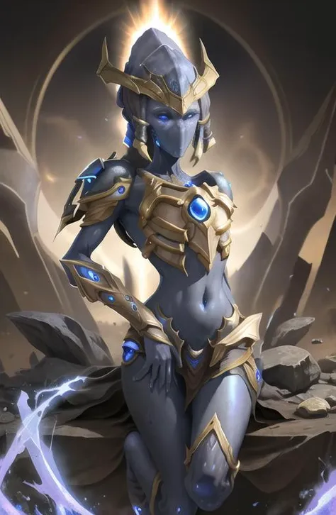 <lora:starcraft2protoss:1>, protoss