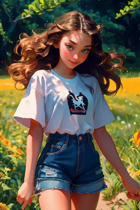 DEN_erisverba_SG,
walking through a tallgrass meadow wearing Jean shorts and plaid shirt, meadow, wild, overgrown, walking,,
bokeh, f1.4, 40mm, photorealistic, raw, 8k, textured skin, skin pores, intricate details <lora:epi_noiseoffset2:1>, epiCRealism <lora:ClothingAdjuster3:-1.3>