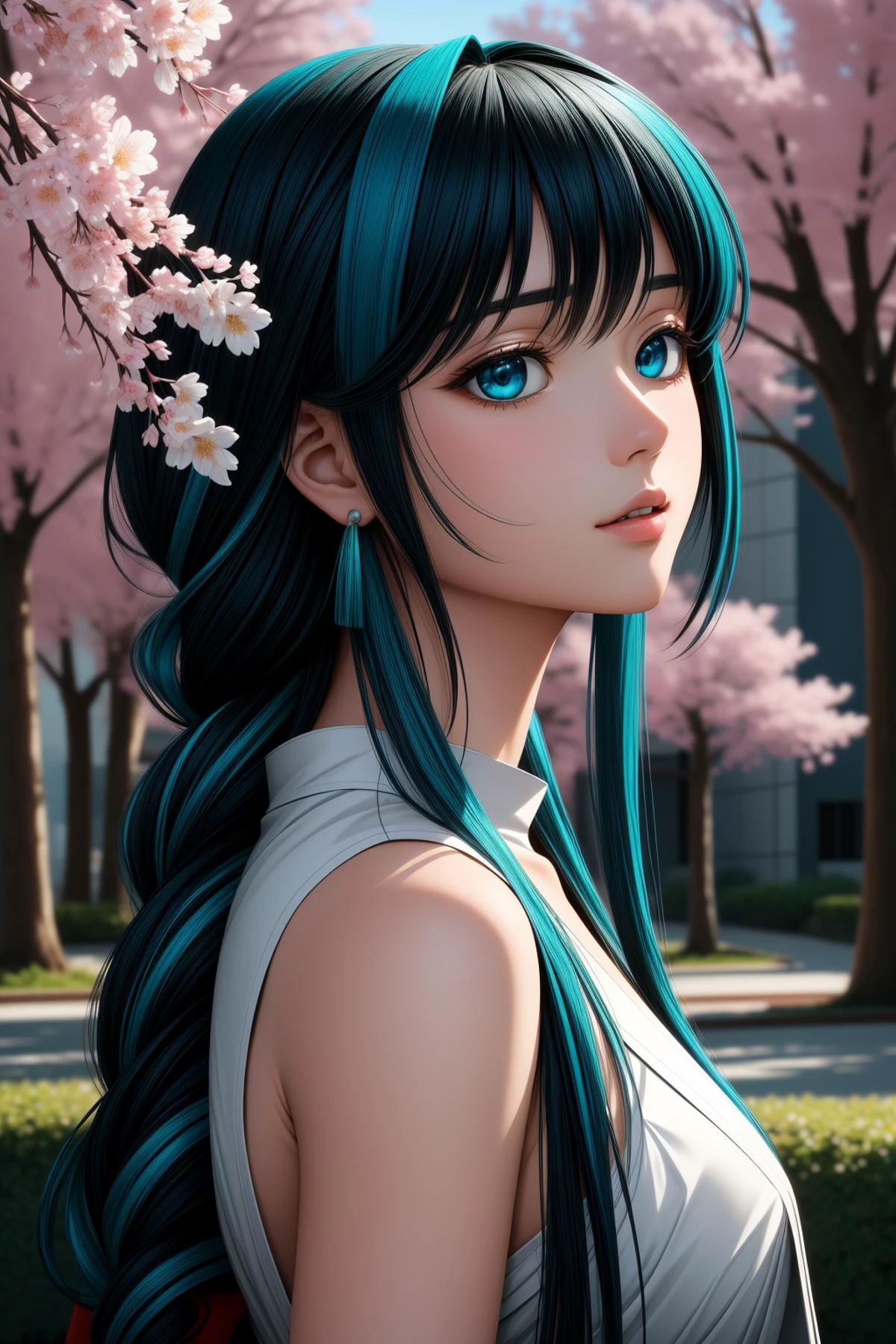 1girl, (by KÅshirÅ Onchi:0.8) , abstract art, dramatic Vector Art, majestic, medium wide shot of a well-built Greco-Roman (Male Attacker:1.3) , the Attacker is very Impasto and Crowded, his hair is Samurai and styled as Twist out, curly hair, city street and Ivy background, crowded blossoms and trees, at Midday, Very wide view, Cel shaded, Tranquil, Neo-Primitivism, Bloom light, Depth of field 100mm, Monochrome, taiji, Pearlescent palette, good-looking Turquoise eyes, skin pores, artstation, High quality