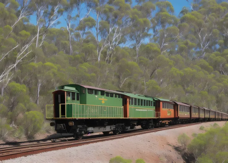 Trains of the Trans Australian Railway - Forgotten Rawlinna Remote Railway Town