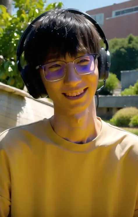 (masterpiece:1.5), (best quality:1),(photorealistic:2), (8k, RAW photo:0.9),1boy,detailed beautiful face, professional lighting,<lora:FTJ_v1:1>,cat ear headphones, skinny,