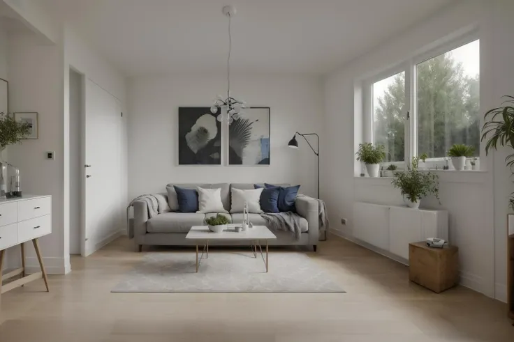 ((masterpiece))), best quality,ultra-detailed, 8k, wallpaper, extremely delicate and beautiful, highresolution, ray tracing, best shadow, (realistic, photorealistic:1.37),professional lighting, photon mapping, radiosity, physically-based rendering,
Nayuta Nordic Modern Interior Design, no humans, indoors, plant, lamp, potted plant, flower, wooden floor, couch, scenery, bed, vase, painting (object), carpet
<lora:Nordic Modern Interior Style:0.65>