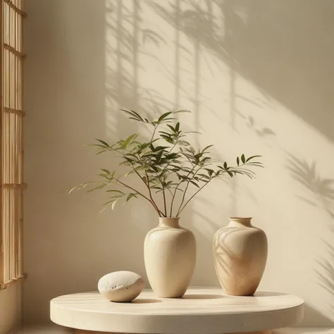 no humans, vase, still life, scenery, plant,<lora:dianshangzhantaiXL:1>,