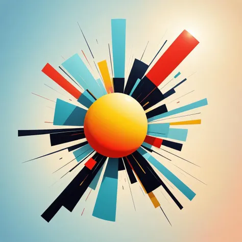 Abstract style <lora:FF-Style-Kazimir-Malevich.LoRA:1> in the style of kazimir malevich,kazimir malevich style,kazimir malevich art,kazimir malevich,abstract painting of a sun, futuristic digital painting, retrofuturistic digital painting, painted digital art, inspired by Marek Okon, abstract geometric art, futuristic painting, scifi digital art illustration, abstract 3 d artwork, digital art 4 k, digital art 4k, stunning digital illustration, beautiful art uhd 4 k, inspired by Tomasz Jedruszek . Non-representational, colors and shapes, expression of feelings, imaginative, highly detailed