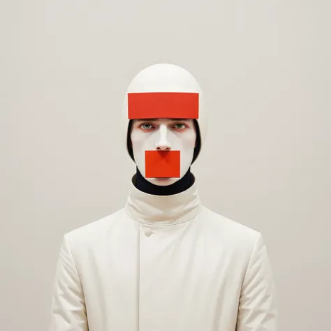 anime artwork <lora:FF-Style-Kazimir-Malevich.LoRA:1> in the style of kazimir malevich,kazimir malevich style,kazimir malevich art,kazimir malevich,a man in a white coat with a red square on his head, frank moth, inspired by Ivan Generali, sergey kolesov, inspired by Kazimir Malevich, inspired by Malevich, abstract surrealism masterpiece, abstract surrealism, by maxim verehin, inspired by maxim verehin, hooded figure surreal, a contemporary artistic collage . anime style, key visual, vibrant, studio anime,  highly detailed