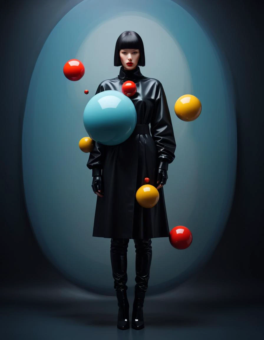 Techwear fashion <lora:FF-Style-Kazimir-Malevich.LoRA:1> in the style of kazimir malevich,kazimir malevich style,kazimir malevich art,kazimir malevich,a colorful abstract image, 3d geometric abstract art, abstract surrealism masterpiece, floating spheres and shapes, abstract geometric art, abstract surrealism, abstract 3 d artwork, synthetic cubism, geometric abstract art, abstract geometry, very coherent stylized artwork, inspired by Darek Zabrocki, inspired by Mike Winkelmann, geometric abstract beauty, abstract geometrical shapes . Futuristic, cyberpunk, urban, tactical, sleek, dark, highly detailed