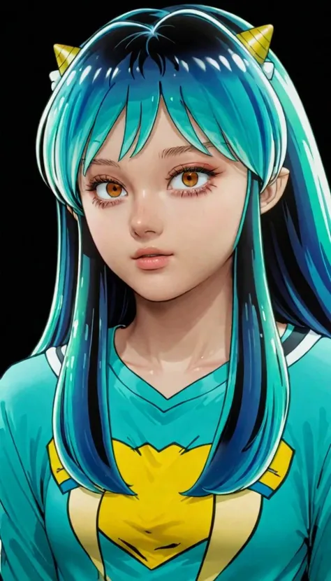 medium shot detailed realistic art of lum in casual clothing <lora:lum:1.02>