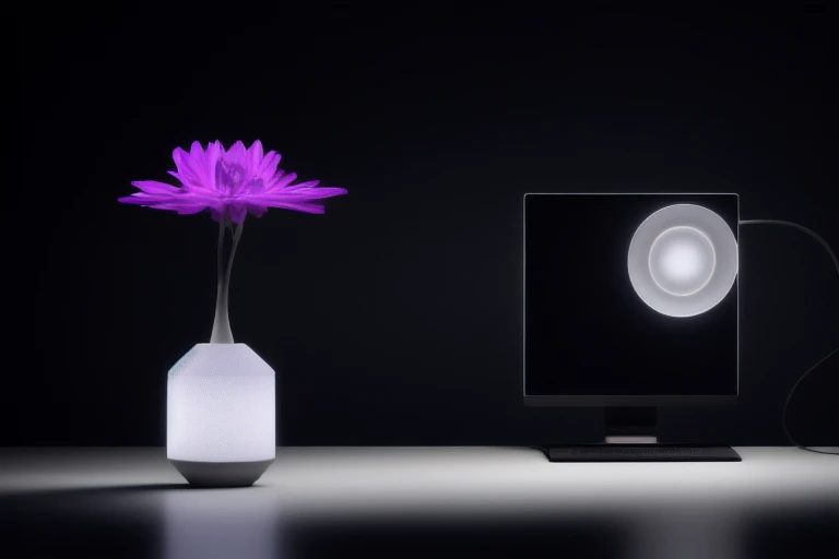 3D Product render style, futuristic flower vase, led light,
ue 5, finely detailed, purism, a computer rendering, minimalism, octane render, 4k, dark theme,
back light, rim light, <lora:lowra_v10:0.6>