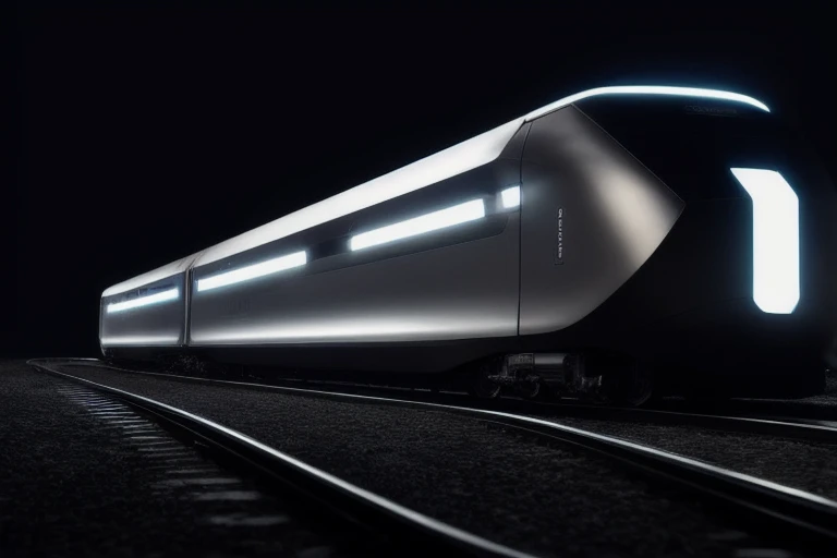 3D Product render style, futuristic train, led light,
ue 5, finely detailed, purism, a computer rendering, minimalism, octane render, 4k, dark theme,
back light, rim light, <lora:lowra_v10:0.6>