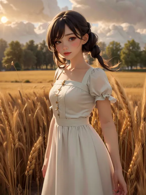 (masterpiece, best quality, high quality, detailed,natural lighting, sun low:1.2),
BREAK field full of golden wheat, dusk,
BREAK <lora:edgEuropean_Vintage:0.75> ,edgEV, girl wearing edgEV_vintage dress with stitched golden flowers in the dress, standing in middle of field full of golden wheat, dusk, sun low,