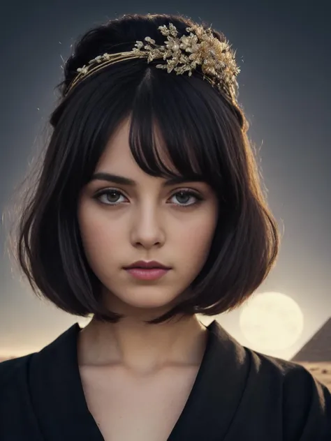 ((best quality)), ((masterpiece)), majestic intricately detailed BREAK,(realistic, award winning color photograph) dark closeup close up nude body portrait of a young (Danish girl:1.2) model (with long black A-Line Bob Haircut:1.2), (working in Enchanting Giza Plateau in Egypt with Great Pyramids and Sphinx:1.1), (wearing Traditional Japanese Geisha Kimono with Oiran Obis and Hair Accessories:1.2), at morning, crowded surrounded by men, reluctantly exposing her naked big chest, (forlorn), (Arms in the air:1.1), , (Warmth Moonlight photography:1.1), high contrast aesthetic, (focus on the eyes), angelic, beautiful face,(hard shadows, pitch black brackground, unlit, dark theme, dim lighting, deep contrast:1.2), (background in focus)<lora:Elixir:1>