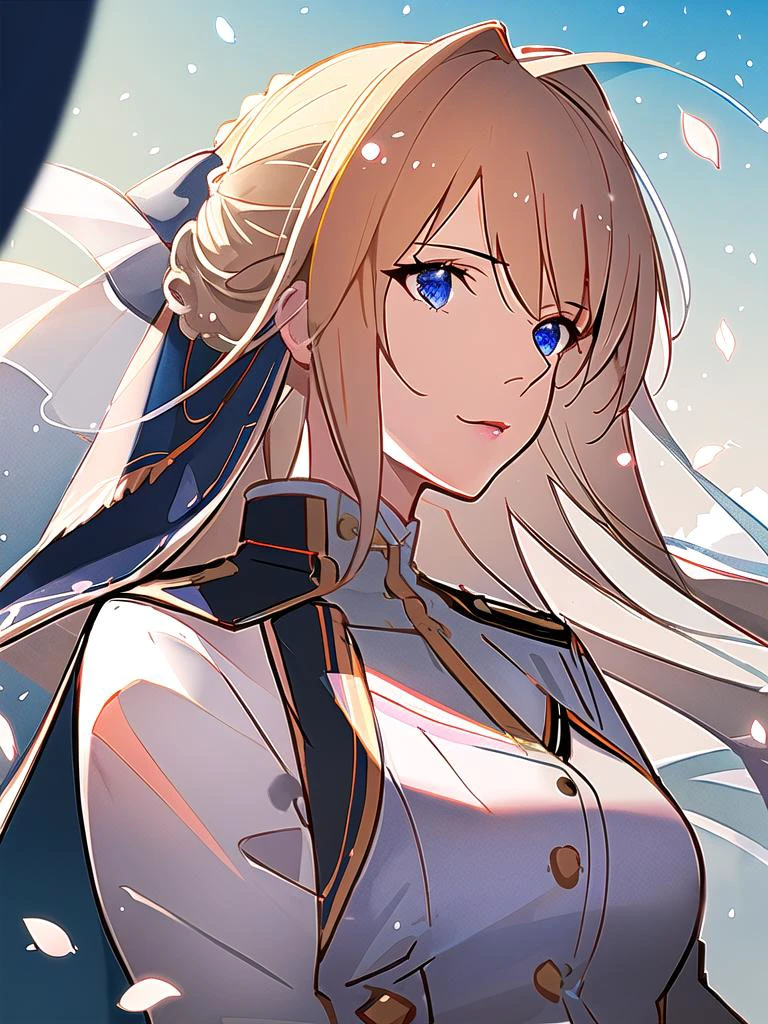 masterpiece,(bestquality),highlydetailed,ultra-detailed,illustration, 1girl , artoria pendragon \(fate\) , white shirt , looking at viewer, dynamic angle , cinematic angle , closed mouth, light smile,
beautiful and detailed glow , cinematic shadow , beautiful lit,
outdoors , (beautiful flowers ,beautiful and detailed petals, wind , water drop :1.2 ), sunlight , beautiful and detailed sky , lens flare,
