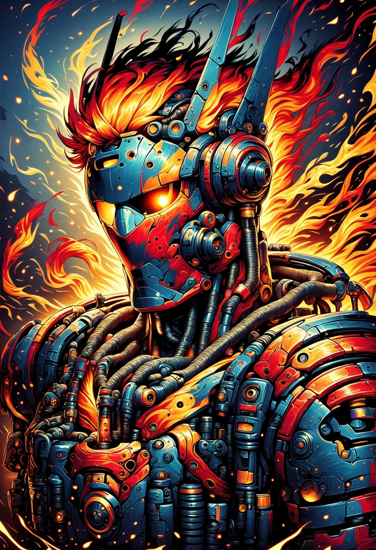 DonMF1r33l3XL male hrung, mechanist,,score_9, score_8_up, score_7_up, score_6_up, score_5_up <lora:DonMF1r33l3XL-pony:1>