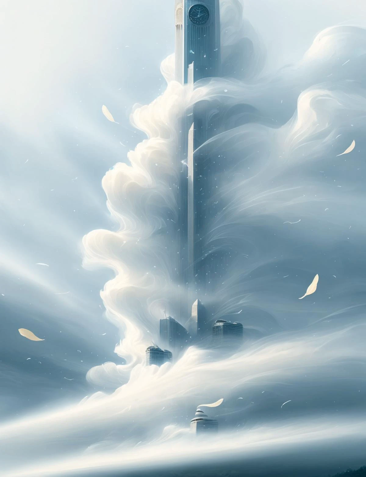 DonM41r3l3 wind, air, waterfalls, warp drive,nocturnal creatures,skyscraper, <lora:DonM41r3l3:0.9>