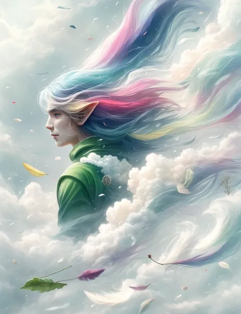 DonM41r3l3 wind, air, multicolored windy orc, <lora:DonM41r3l3:0.9>