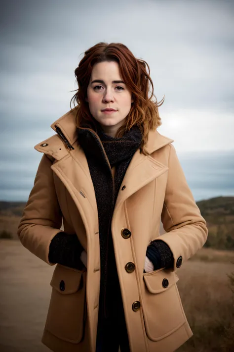 alicewetterlund, woman, close-up portrait, highly detailed, ultra realistic, long hair, tanned, coat, sweater, outside,
<lora:AliceWetterlundSD_v1:0.8>
