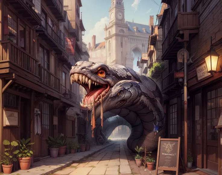 ((masterpiece:1.3,concept art,best quality,detailed)),snake oil,award winning illustration,<lora:add_detail:1>