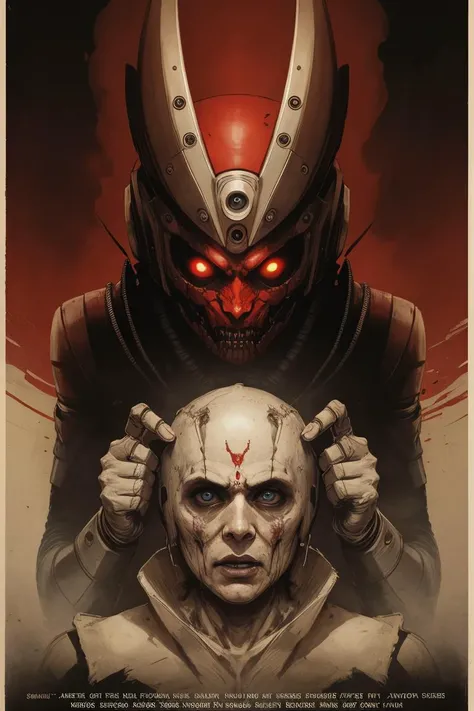 looking at viewer, indian robot horror, poster, <lora:add_detail:0.25>
