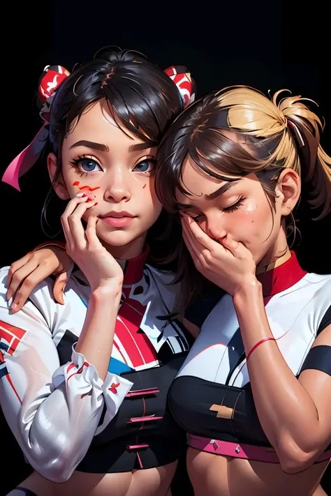 (masterpiece, best quality), 2girl,    <lora:laughing_girls_meme_v1:1> girlsmeme