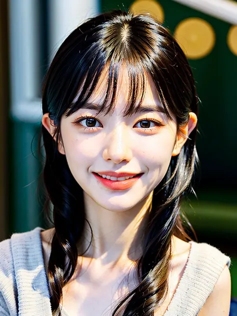 le_dahye1-4000, (masterpiece:1. 0), (best quality:1. 4), (ultra highres:1. 2), (photorealistic:1. 4), (8k, RAW photo:1. 2), professional light, 1 woman, smile, detailed beautiful face, (casual outfit:1. 4), beautiful skin, smiling