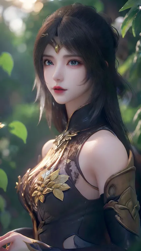 <lora:monv:1>,monv,<lora:bg_imgs-10:0.6>,bg_imgs,portrait,wallpaper,colorful,highres,absurdres,huge filesize,fantasy,foreshortening,black dress,(detailed light) , feather, leaves, nature, (sunlight), river, (forest),(bloom),, best quality , masterpiece, illustration, an extremely delicate and beautiful, extremely detailed ,CG,unity,8k wallpaper, Amazing, finely detail, masterpiece, best quality,official art,extremely detailed CG unity 8k wallpaper,absurdres, incredibly absurdres, huge filesize , ultra-detailed, highres, extremely detailed,beautiful detailed girl, extremely detailed eyes and face, beautiful detailed eyes,light on face,