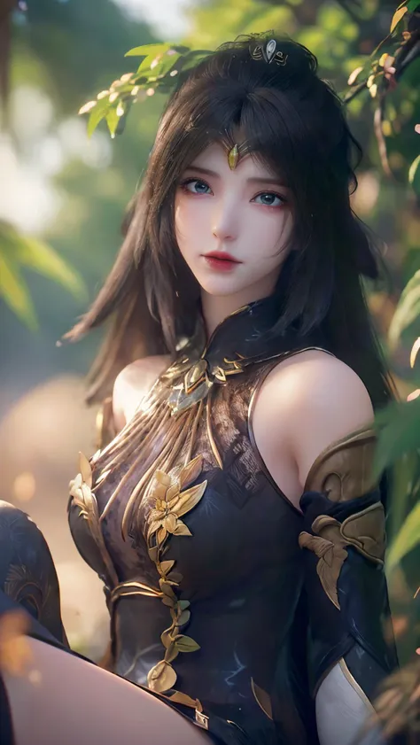 <lora:monv:1>,monv,<lora:bg_imgs-10:0.6>,bg_imgs,portrait,wallpaper,colorful,highres,absurdres,huge filesize,fantasy,foreshortening,black dress,(detailed light) , feather, leaves, nature, (sunlight), river, (forest),(bloom),, best quality , masterpiece, illustration, an extremely delicate and beautiful, extremely detailed ,CG,unity,8k wallpaper, Amazing, finely detail, masterpiece, best quality,official art,extremely detailed CG unity 8k wallpaper,absurdres, incredibly absurdres, huge filesize , ultra-detailed, highres, extremely detailed,beautiful detailed girl, extremely detailed eyes and face, beautiful detailed eyes,light on face,