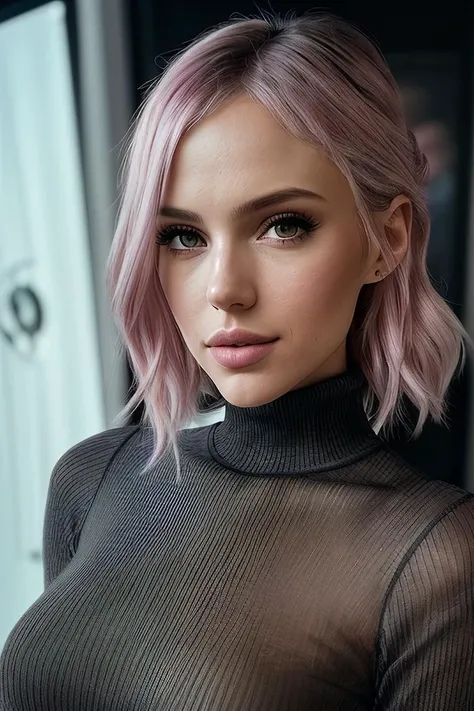beautiful woman (0F4v3ry0f:.99), beautiful hair, ((portrait)), (closeup:1.2), ((from the waist up)), (( A modern, state-of-the-art television studio, featuring high-tech cameras and a sleek, modern set :1.2)) , natural skin texture, (( Turtleneck and pencil skirt :1.2)), 24mm, 4k textures, soft cinematic light, adobe lightroom, photolab, hdr, intricate, elegant, highly detailed, sharp focus, ((((cinematic look)))), soothing tones, insane details, intricate details, hyperdetailed, low contrast, soft cinematic light, exposure blend, hdr, faded, now, ("I've got a bad feeling about this.":1.1)