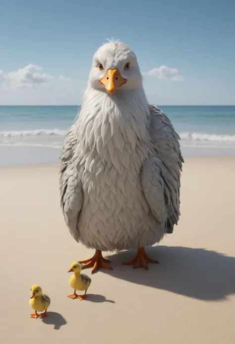 medium shot, DonMM1y4XL old man, beach, ducklings, indigenous art, old-fashioned, physically-based rendering, fox engine, psychedelic, dry brush, isometric, 3d animation, remarkable stroke of genius, hd, visionary, asyndeton # f/11, shutter speed 1/30 sec, iso12800, white balance shade, exposure compensation "-1.5 ev", manual shooting mode, symmetry and balance, focus mode manual, spot metering" <lora:DonMM1y4XL-v2rb>